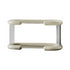 Cups Mugs Storage Rack Seasoning Bottle Holder Organizer for Kitchen Bottles 2 Layer White